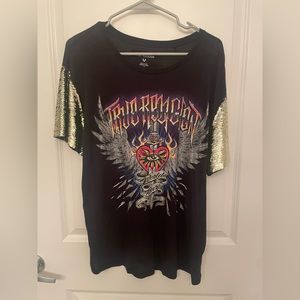 True Religion sequence band tee